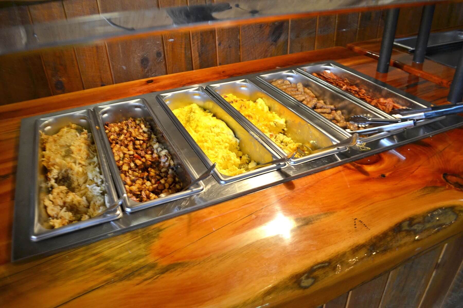 Breakfast Moosejaw Pizza & Dells Brewing Co., Wisconsin Dells, WI